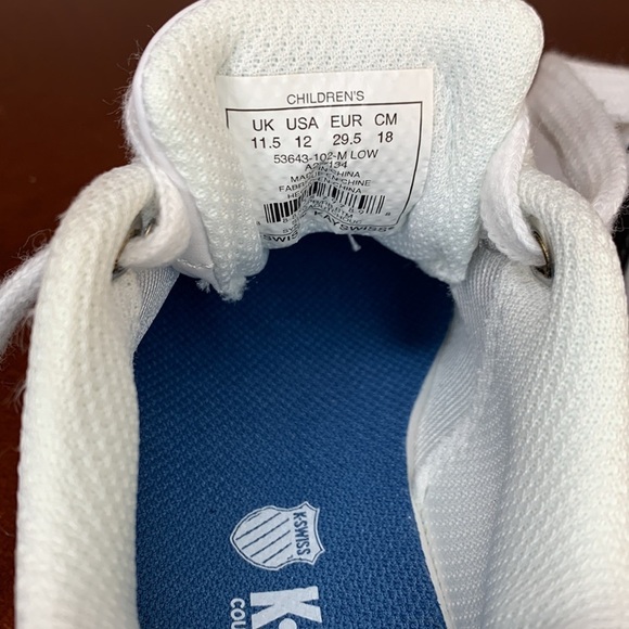 K-Swiss Children’s size 11.5 Shoes - Picture 11 of 11